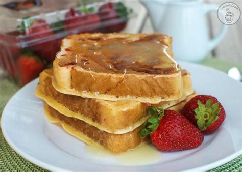 Strawberry French Toast With Warm Buttermilk Syrup