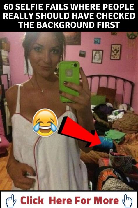 Selfie Fails Where People Really Should Have Checked The Background