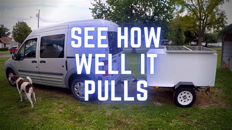 Small Van Camper Pulling A Diy Car Camping Trailer The Ultimate Car