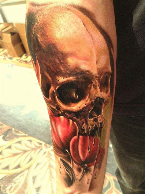 27 Amazing 3d Skull Tattoos Ideas For Men