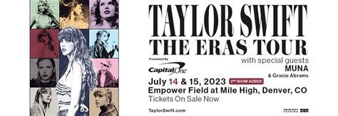 Taylor Swift The Eras Tour Empower Field At Mile High