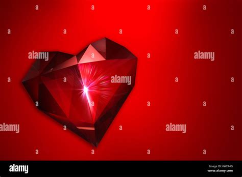 Crystal Love Heart Hi Res Stock Photography And Images Alamy