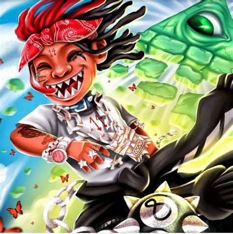 Trippie Redd Anime Wallpapers Wallpaper Cave