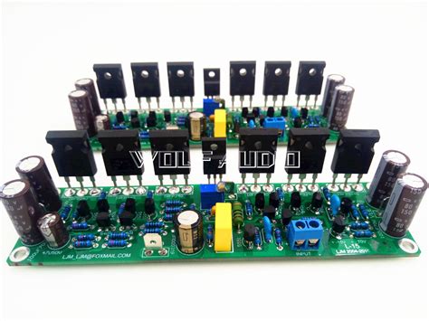 Assembled L Hifi Mosfet Stero Audio Power Amplifier Board Diy