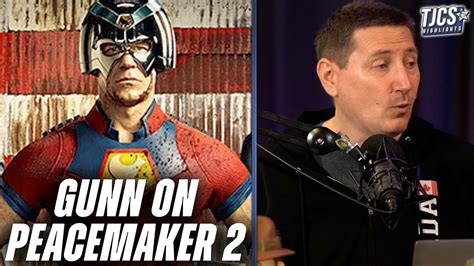 James Gunn Says Peacemaker 2 Is Safe And To Calm Down Youtube