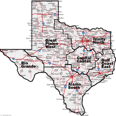 Map Of East Texas Cities