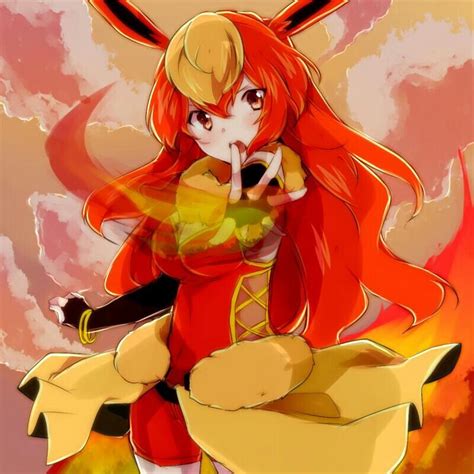 Flareon Gijinka Youll Never Know Where I Find These Pokemon