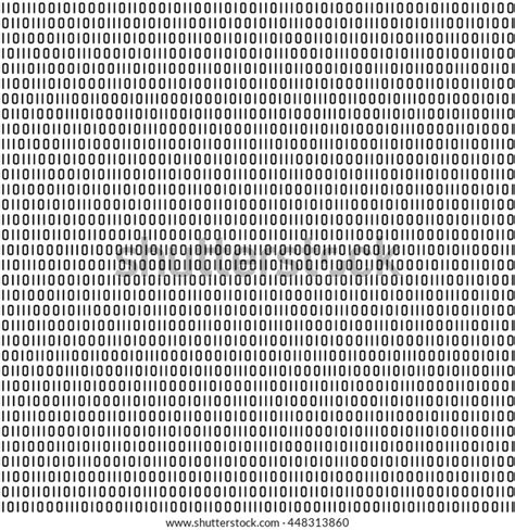 Seamless You See 4 Tiles Binary Stock Vector Royalty Free 448313860
