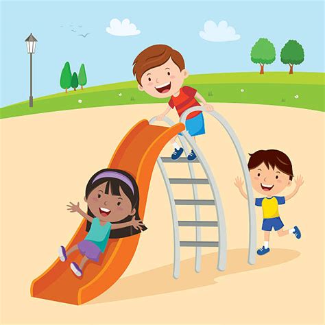 Best Playground Slide Illustrations Royalty Free Vector Graphics