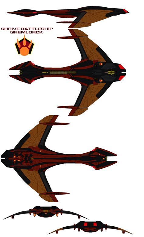 Its Like A More Advanced Klingon Battle Cruiser From The Prime