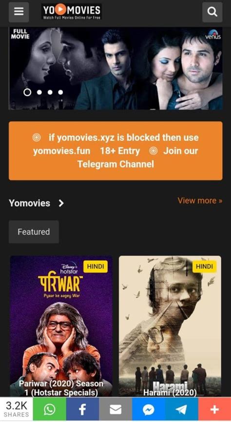 Yomovies 2021 Latest Web Series Bollywood Hollywood Movies In Hd