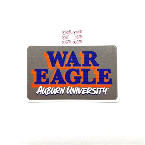 Image One War Eagle Wall Auburn University Decal Jandm Bookstore Downtown