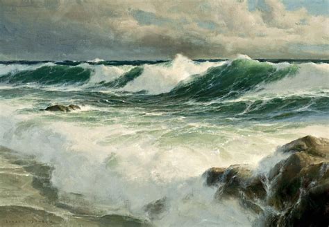 The Paintings Of Donald Demers Seascapes Art Surf Painting Seascape