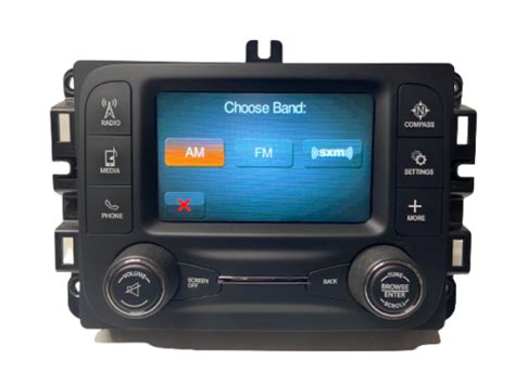19 20 21 Dodge Ram Truck Oem Uconnect 5 Touch Screen Radio Am Fm Xm