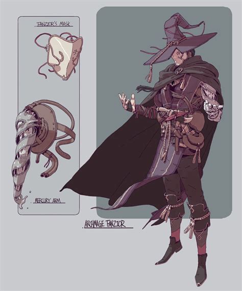 Awasome Fantasy Characters Concept Art Ideas