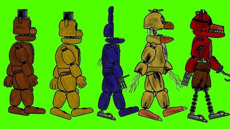 Fnaf Withered Toy Pack Dc2 👉🎁👈 । Drawing Cartoons 2 Item Download
