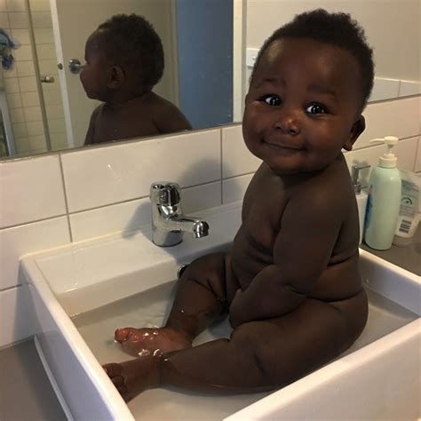 Featuring two support positions that accommodate children from the newborn stage through toddlerhood some baby bathtubs are bulky and take up a ton of space, but this one from puj is a snap to store away. Young Mom Celebrates Her Cute Son With The Most Beautiful ...