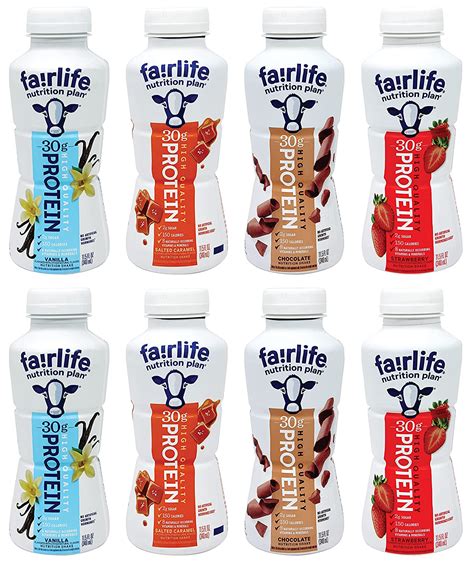 Buy Fairlife Protein Shakes Variety Pack Nutrition Plan High Protein Sampler Chocolate