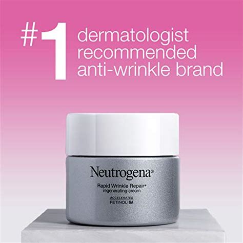 Neutrogena Rapid Wrinkle Repair Retinol Face Moisturizer Daily Anti