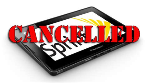 Sprint Cancels Plans To Sell 4g Blackberry Playbook Crackberry