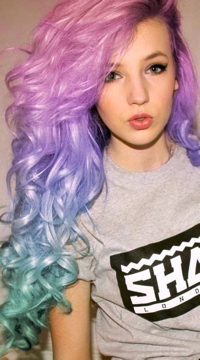 Turquoise Hair Lavender And Turquoise On Pinterest