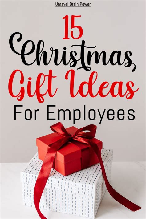 Christmas Gift Ideas For Employees In