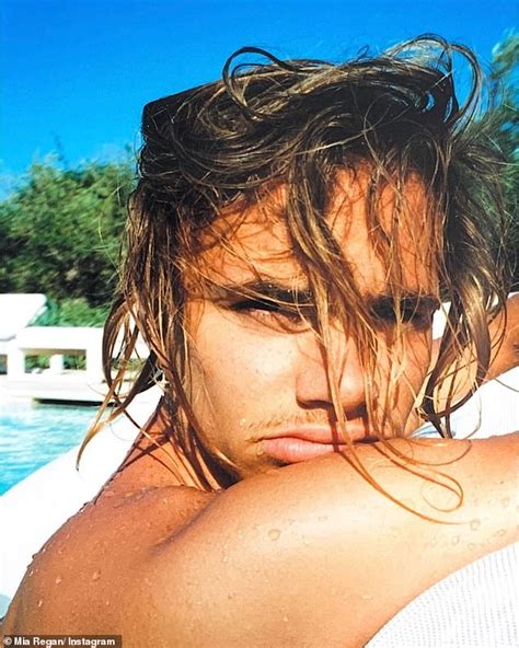 Romeo Beckhams Girlfriend Mia Regan Shares Photos Of Him Relaxing By