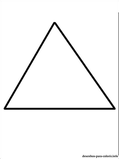 desenho de triangulo  imprimir desenhos  colorir