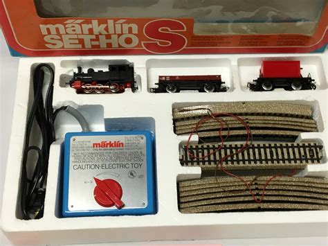 Lot Vintage Marklin 9678 Ho Scale Train Set W Box Complete Western