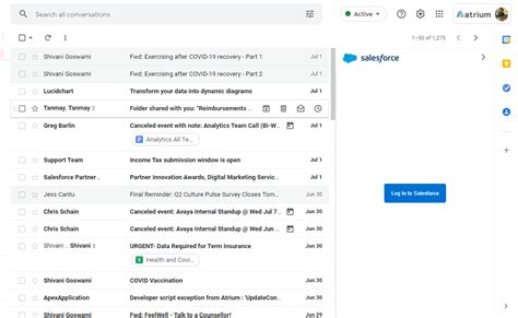 How To Integrate Gmail With Salesforce Use Case Example Included Atrium