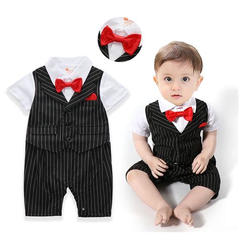 Baby Boy Clothing Polo Shirt Toddlers Clothes Infant Summer Baby Romper