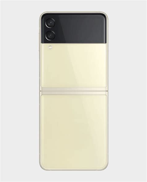 Buy Samsung Galaxy Z Flip 3 5g 8gb 128gb Cream In Qatar Alaneesqatarqa