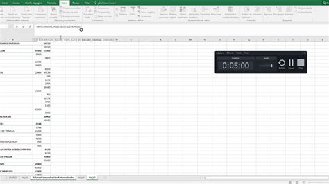 Balanza De Comprobación Automatizada En Excel Youtube