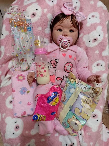 bebê reborn kylin menina com enxoval elo7 produtos especiais