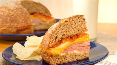 Easy Hot Ham Sandwich Recipe For Dinner Hellmann S US