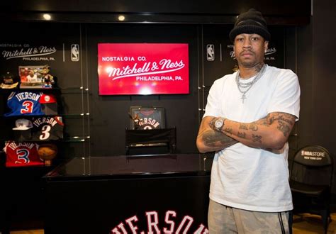 Allen Iverson Teamed Up With A Mitchell And Ness Nba Store