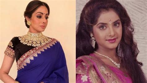 When Late Actress Divya Bharti Said She Met Sridevi Revealed Her Opinion On Their Similar Looks