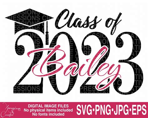 Senior Svg Class Of 2023 Svg 2023 Split Monogram Svg Etsy In 2022