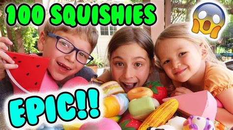 Finding 100 Squishies 😱😱epic Squishy Scavenger Hunt Youtube