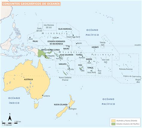 Lista Foto Mapa Del Continente De Oceania Con Nombres Para Imprimir Alta Definición Completa