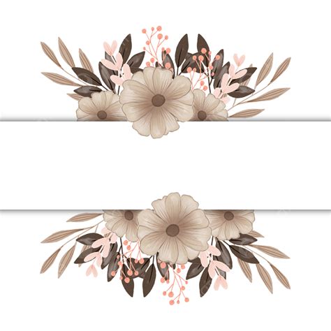 Wedding Dried Flower Png Image Dried Flower Frame For Wedding