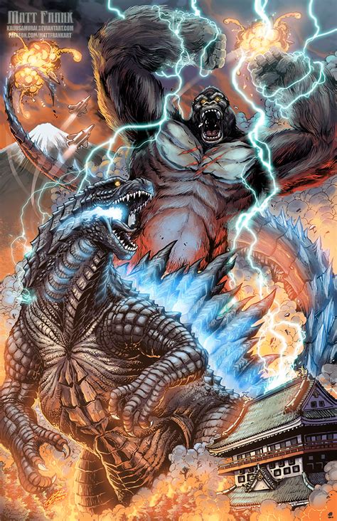 Kong is a 2021 american monster film directed by adam wingard. Kong vs Godzilla by KaijuSamurai on DeviantArt