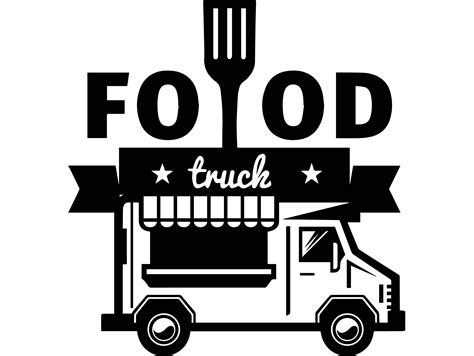 Food truck clip art free. Food Truck Mobile Restaurant Fast Grill Logo Bbq Grilling ...