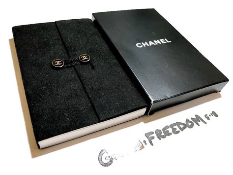 Chanel Suede Notebook Grailed