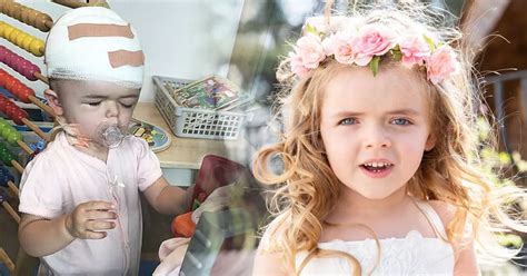 How Little Ava Bounced Back From Major Surgery To Become Picture Perfect Flower Girl Teesside Live