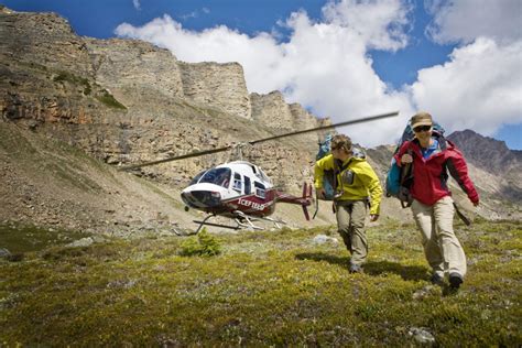 Helicopter Hike The Canadian Rockies