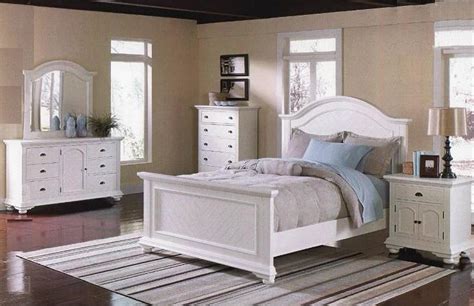 Introduce contrast with white bedding and wood nightstands. New Dream House Experience 2016: White Bedroom Furniture