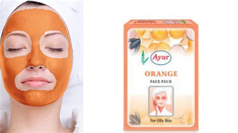 Orange Peel Off Face Mask For Glowing And Oily Skin Ayur Herbals Youtube