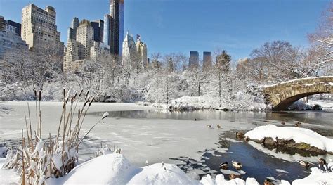 In New York And Chicago Expected Snow At Christmas Usa Today