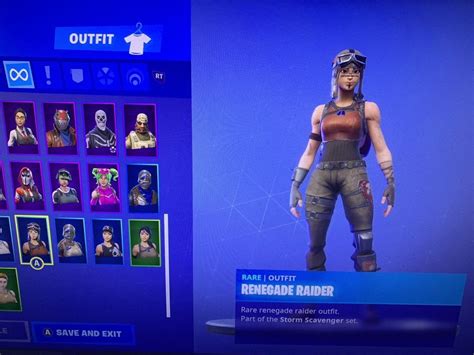 This is my personal account, renegade raider, purple skull trooper and black night. Details about Rare Fortnite Account Renegade Raider Black ...